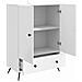 Credenza Bianco Lucido 66 x 34,5 x 95 cm Legno ingegnerizzato - Foto miniatura 2