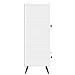 Credenza Bianco Lucido 66 x 34,5 x 95 cm Legno ingegnerizzato - Foto miniatura 4