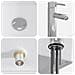 Lavabo da bagno Cromato 40,5 x 30,5 x 13 cm Metallo - Foto miniatura 7
