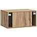 Mobile Porta TV da Muro Rovere Artigianale 59,5 x 41 x 30 cm - Foto miniatura 6