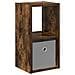 Comodino Rovere fumé 25,5 x 22 x 49,5 cm Legno multistrato - Foto miniatura 1