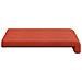 Cuscino per panchina 2 pz corduroy Rosso Arancio - Foto miniatura 7