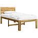 Letto Singolo con Testiera ROSTOCK Bianco 90 x 190 cm - Foto miniatura 1