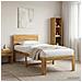 Letto Singolo con Testiera ROSTOCK Bianco 90 x 190 cm - Foto miniatura 2