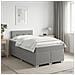 Letto box spring con materasso Grigio Chiaro 120 x 190 cm - Foto miniatura 4