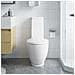 Vaso WC in Ceramica con Scarico Dietro Bianco - Foto miniatura 1