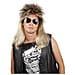 Parrucca Bionda Rocker Anni '80 Taglia Unica - Foto miniatura 1