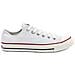 All Star Scarpe Uomo Donna Bianche Basse Tela Ox Optic 46,5 - Foto miniatura 5