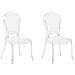 Set Di 2 Sedie Da Pranzo In Plastica Trasparente Vermont - Foto miniatura 17