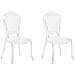 Set Di 2 Sedie Da Pranzo In Plastica Trasparente Vermont - Foto miniatura 33