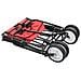 Carrello Pieghevole a Mano in Acciaio Rosso - Foto miniatura 3
