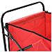 Carrello Pieghevole a Mano in Acciaio Rosso - Foto miniatura 4