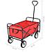Carrello Pieghevole a Mano in Acciaio Rosso - Foto miniatura 5