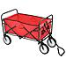 Carrello Pieghevole a Mano in Acciaio Rosso - Foto miniatura 6