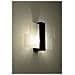 Novità! Applique Wenge Per Salotto E Corridoio - Vetro E Legno - Feniks 1 Sl. 0075 Lampada A Muro Quadrata, Stile Moderno, A Luce Singola Led E-27 *** Lampade - I Prezzi Più Bassi Su Amazon! - Foto miniatura 6