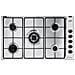 Piano Cottura YAL 59 DD a Gas 5 Fuochi Gas Colore Inox - Foto miniatura 1