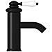 Rubinetto per Lavabo del Bagno Nero 130x180 mm - Foto miniatura 4