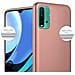 Custodia Compatibile Con Xiaomi Redmi 9t / Poco M3 In Oro Rosa Metallico - Coperchio Protettivo In Silicone Tpu Flessibile - Foto miniatura 5