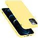 Custodia Compatibile Con Apple Iphone 12 Pro Max In Liquid Giallo - Coperchio Protettivo In Silicone Tpu Flessibile - Foto miniatura 1