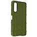 Cover Per Xperia 10 V / 10 Vi, Silicone Antiscivolo Rilievo Rugged Shield Kaki - Foto miniatura 5
