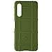 Cover Per Xperia 10 V / 10 Vi, Silicone Antiscivolo Rilievo Rugged Shield Kaki - Foto miniatura 1