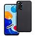 Custodia Tpu Silicone Cover Case Per Xiaomi Redmi Note 11 - 11s Black - Foto miniatura 1