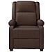 Poltrona Massaggiante Marrone In Similpelle - Foto miniatura 3