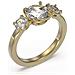 Anello Donna Guess Jubr03178jwyg54 14 - Foto miniatura 1