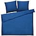 Set Copripiumino In Cotone Satinato 220 X 240 Cm Blu Harmonridge - Foto miniatura 3