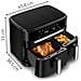 Friggitrice senza olio EZ942HF0 Potenza 2020 W Capacita 11 l Colore Nero - Foto miniatura 4