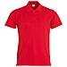 Basic Polo S /s Junior Rosso 130/140 - Foto miniatura 1