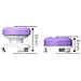 Cappucci Per Joystick Per Controller Ps4/ps5 Purple - Foto miniatura 3