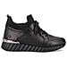 Black Casual Closed Sport Shoe Sneakers Pelle Scarpe Donna Nero Eu 39, D5982-01 - Foto miniatura 2