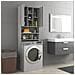 Mobile per Lavatrice Grigio Sonoma 64x25,5x190 cm - Foto miniatura 4