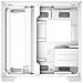 C8 ARGB Full Tower Bianco - Foto miniatura 3