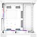 C8 ARGB Full Tower Bianco - Foto miniatura 5