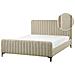 Letto Bouclé Lunan 160 X 200 Cm Beige - Foto miniatura 2