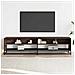 Mobile Porta Tv Rovere Marrone 180,5x40x46 Cm In Truciolato - Foto miniatura 3