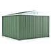 Box Lamiera Giardino Casetta Attrezzi In Acciaio Zincato 327x307cm X H2.15m - 145kg - 10,04mq - Verde - Foto miniatura 8