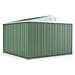 Box Lamiera Giardino Casetta Attrezzi In Acciaio Zincato 327x307cm X H2.15m - 145kg - 10,04mq - Verde - Foto miniatura 3