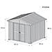 Box Lamiera Giardino Casetta Attrezzi In Acciaio Zincato 327x307cm X H2.15m - 145kg - 10,04mq - Verde - Foto miniatura 5