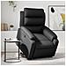 Poltrona Alzapersona Reclinabile Nera In Similpelle - Foto miniatura 8