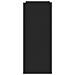 Tavolino Consolle Nero 100x35x90 Cm In Legno Multistrato - Foto miniatura 4