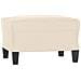 Set Divani 3 pz con Cuscini Beige in Tessuto Microfibra - Foto miniatura 5