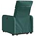 Poltrona Alzapersona Massaggiante Elettrica Verde Scuro Tessuto - Foto miniatura 5