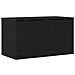 Cassa di stoccaggio  in Nero Rovere, 84x42x46 cm, in legno ingegnerizzato - Foto miniatura 6