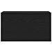 Cassa di stoccaggio  in Nero Rovere, 84x42x46 cm, in legno ingegnerizzato - Foto miniatura 7