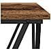 Tavolino da caffè in legno antico 80x80x45 cm Legno ingegnerizzato - Foto miniatura 8