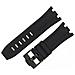 Cinturino In Silicone Compatibile Con Audemars Piguet Royal Oak Offshore 15710 15703 Black 28 Mm - Foto miniatura 1