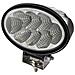 Faro Da Lavoro Ovale 8 Led 24w 12-28v - Foto miniatura 2
